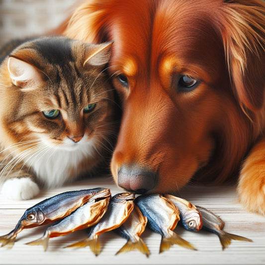Beneficios de los Peces Deshidratados para Perros y Gatos: El Snack Perfecto para tu Mascota en México