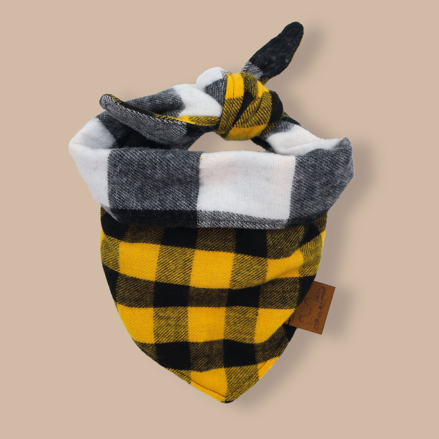Yellow Flannel Bandana