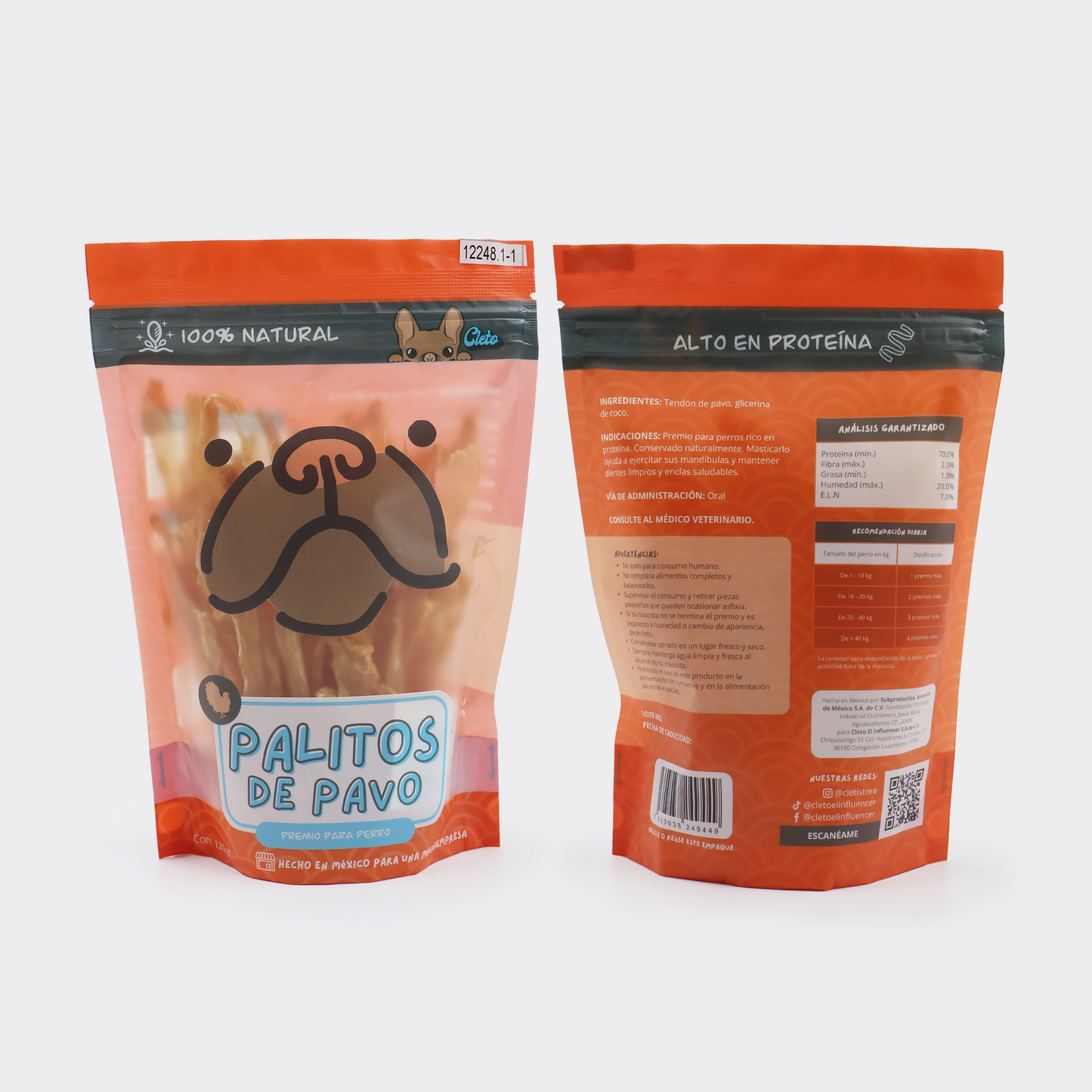 Natural Small & Medium Dog Treats Mix: Beef Jerky, Pork Lung & More