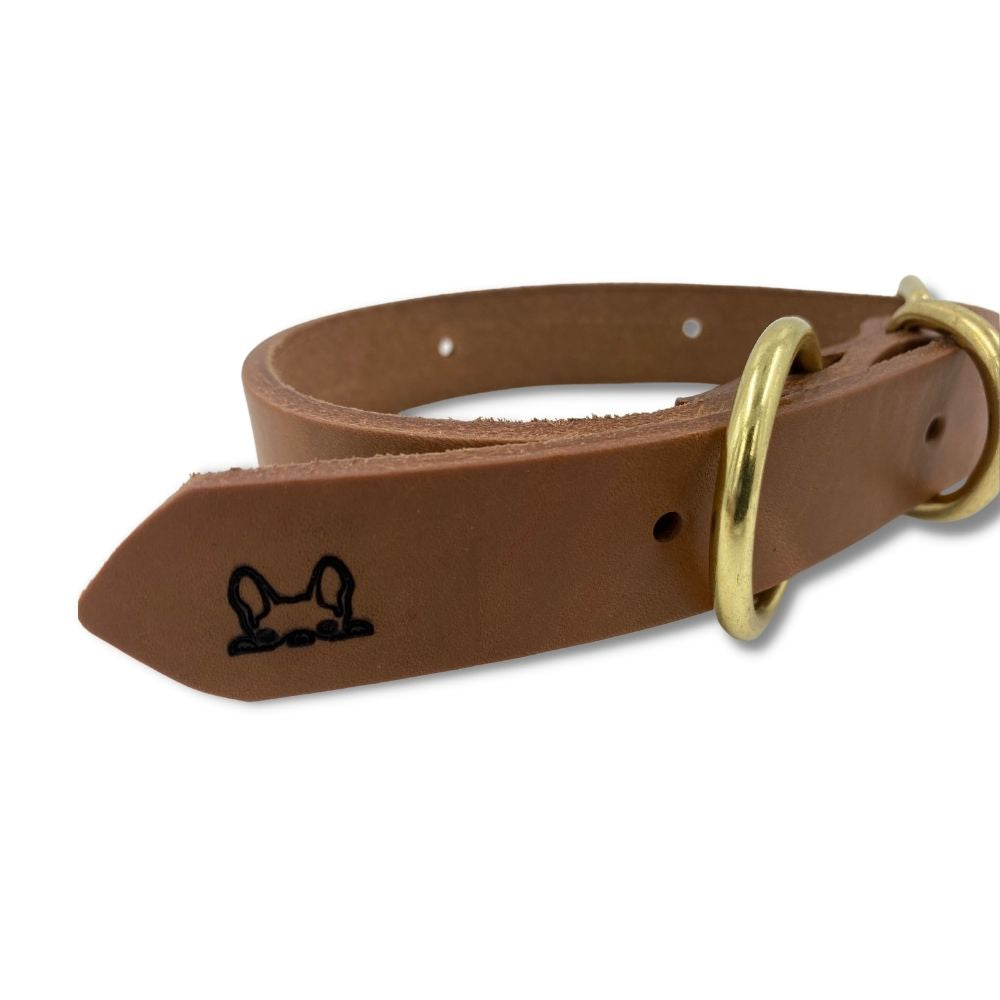 Collar de Piel Café