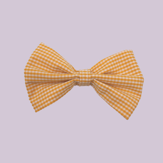 Moño Yellow Squares