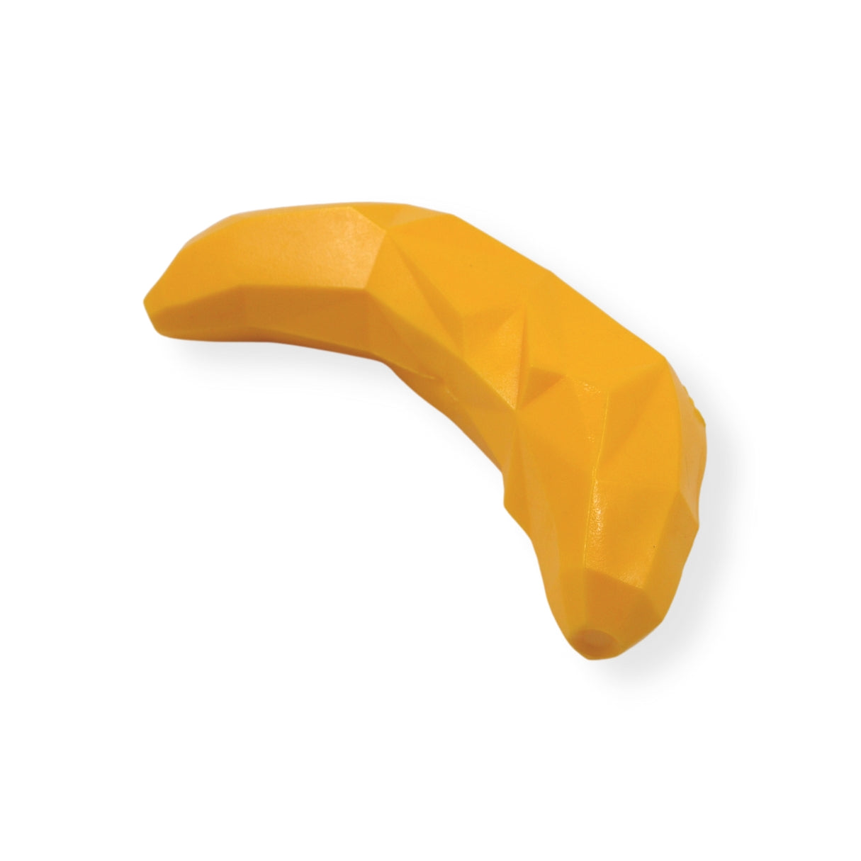 Juguete de goma para perro en forma de banana